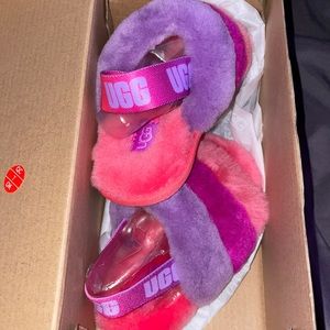 TODDLER UGG FLUFF YEAH SLIDE